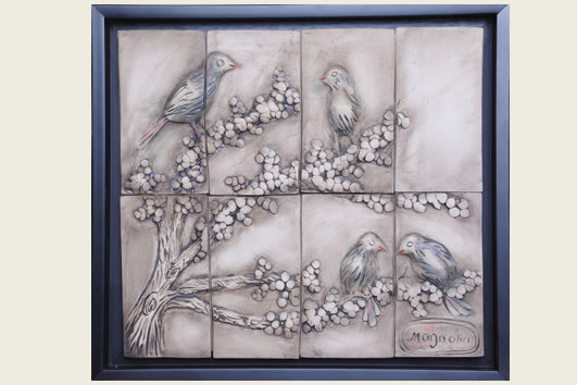 Kuşlar 450x400 mm